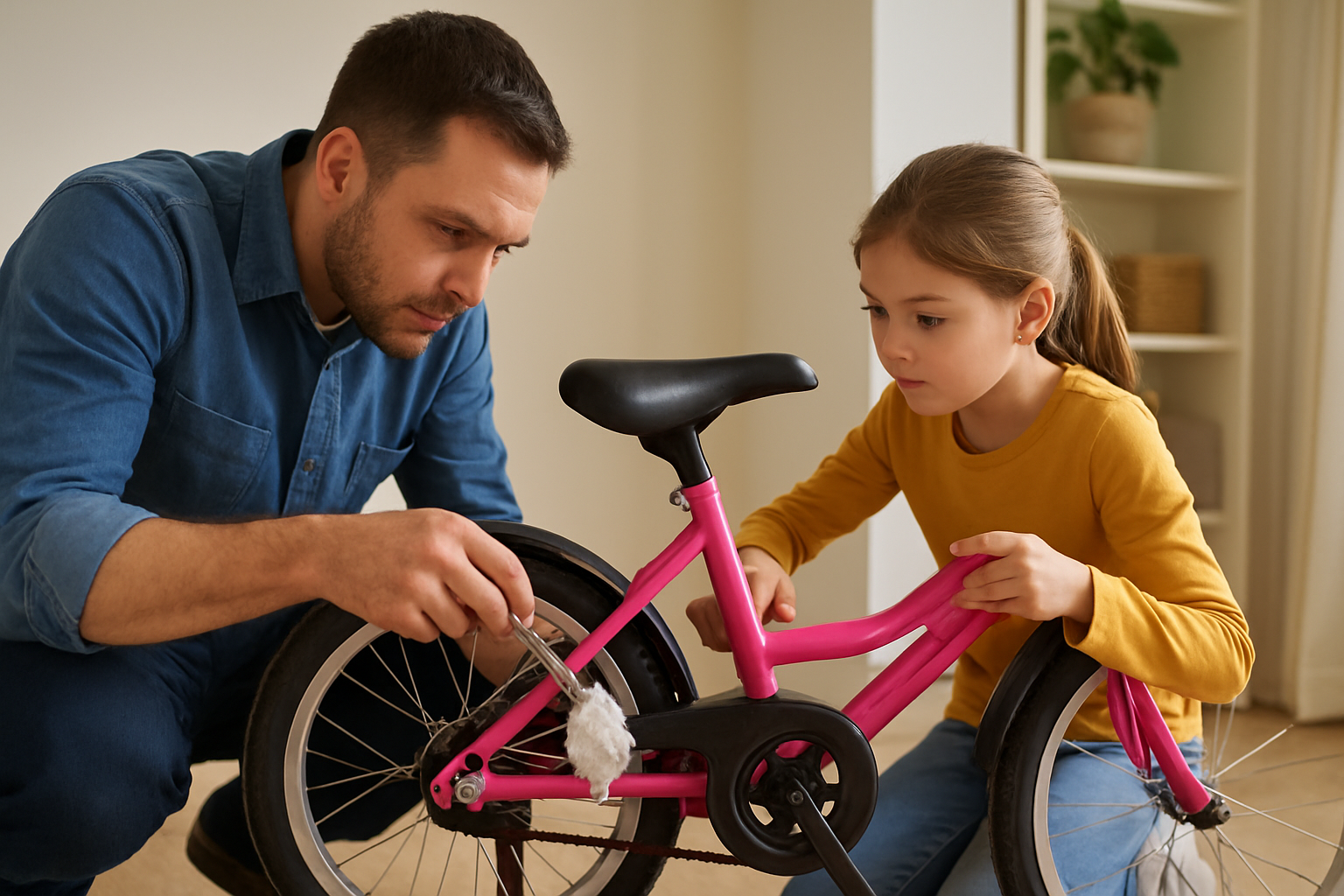 Hoe onderhoud ik de kinderfiets van mijn kind?