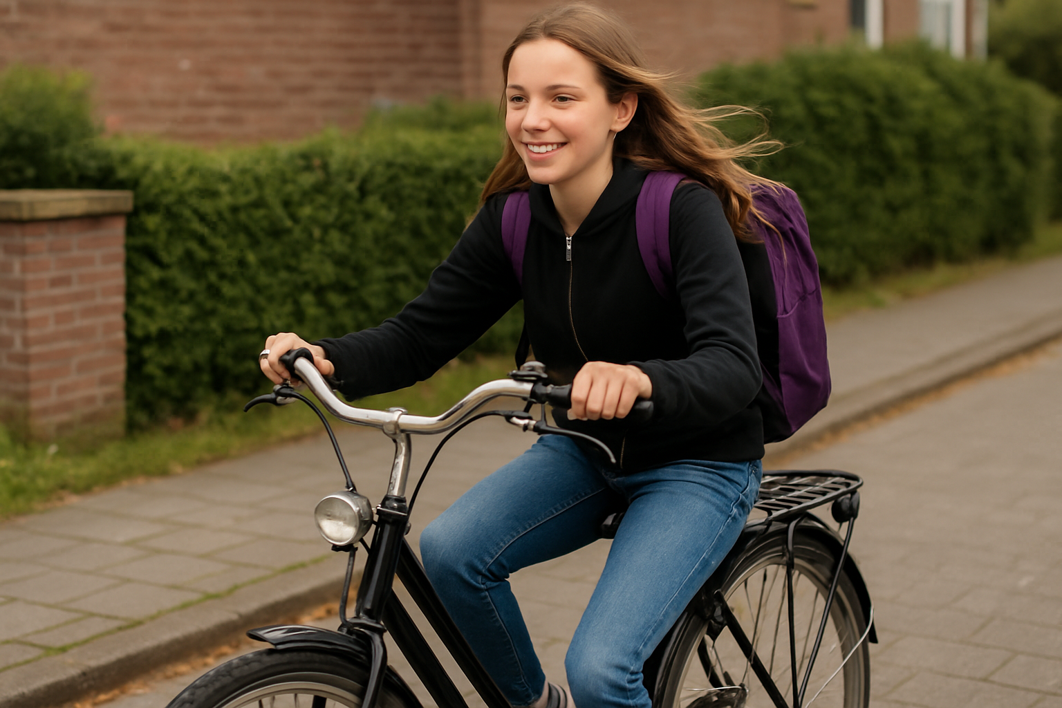 Waarom een omafiets de ideale schoolfiets is
