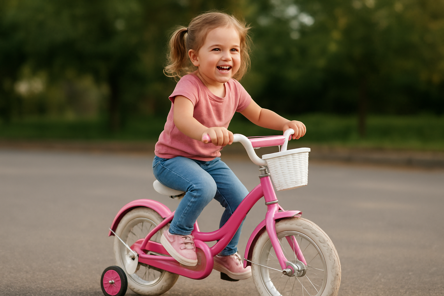 De beste kinderfietsen voor meisjes van 3 jaar