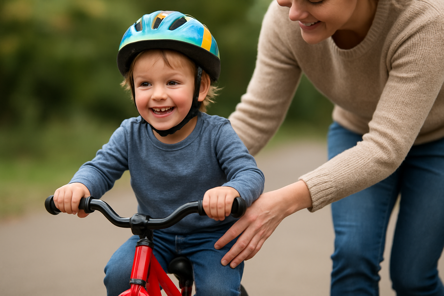 Veilig leren fietsen voor 3-jarigen